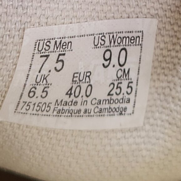 Womens Vans Classic Slip On Colorblock Suede Canvas Platform Sneakers - Picture 11 of 11